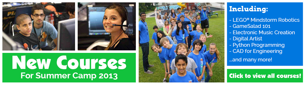 Check out all the 2013 Camp Courses!